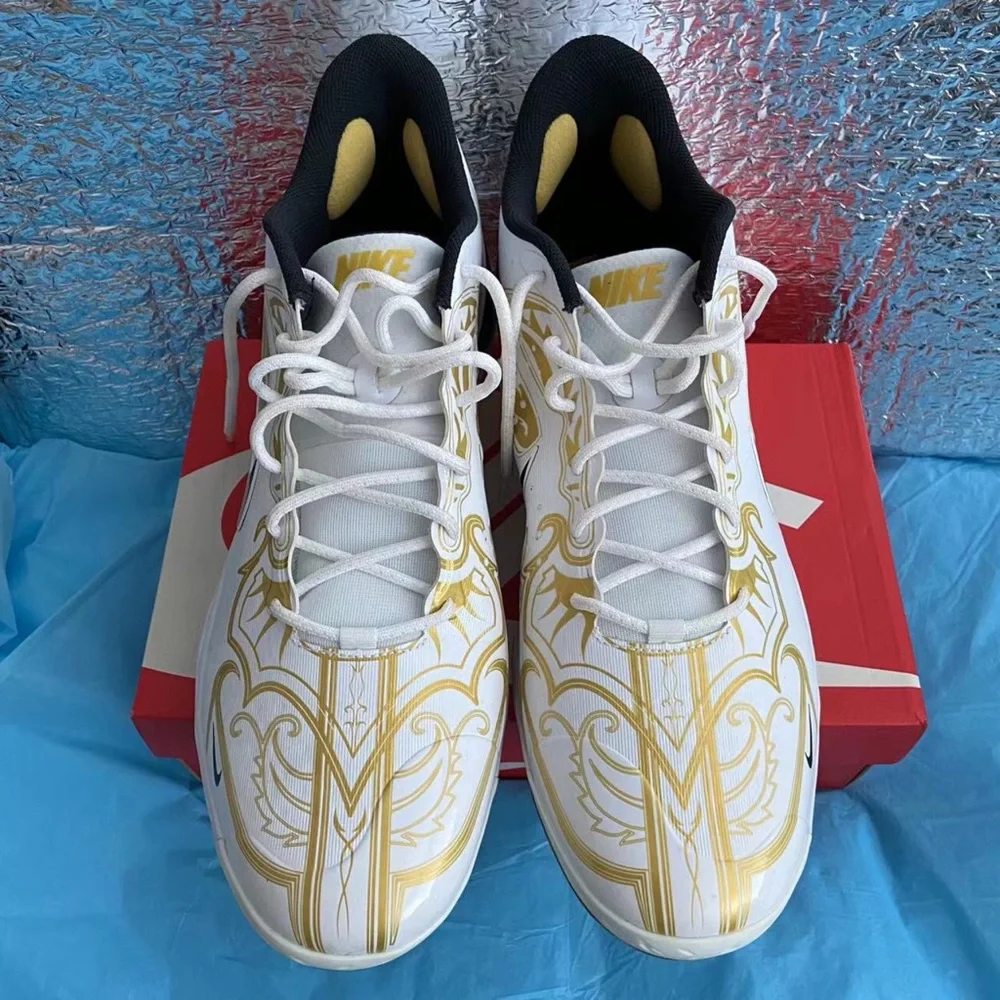 Men’s Nike Alpha Huarache Elite 3 Low Premium Baseball Cleats Size 16